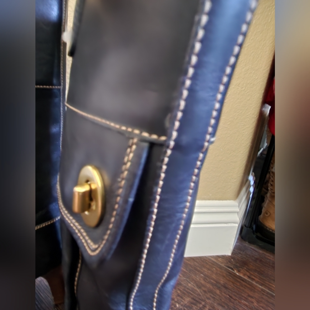 Coach Rory Black Leather Boots, Size 10 - Picture 8 of 12
